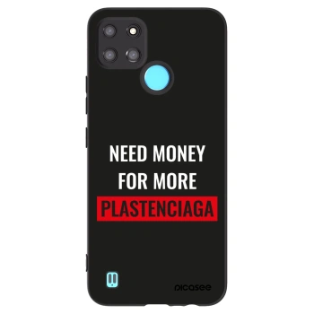 Picasee silikonski črni ovitek za Realme C21Y - More PLASTENCIAGA