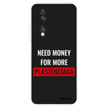 Picasee silikonski prozorni ovitek za Honor 70 - More PLASTENCIAGA