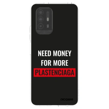 Picasee silikonski prozorni ovitek za OPPO A94 5G - More PLASTENCIAGA