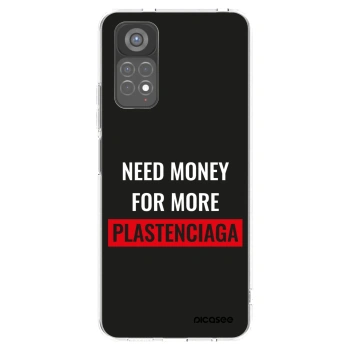 Picasee silikonski prozorni ovitek za Xiaomi Redmi Note 11S 5G - More PLASTENCIAGA