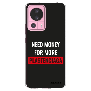 Picasee silikonski prozorni ovitek za Xiaomi 13 Lite - More PLASTENCIAGA