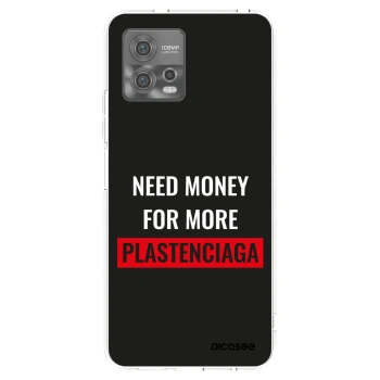 Picasee silikonski prozorni ovitek za Motorola Moto G72 - More PLASTENCIAGA