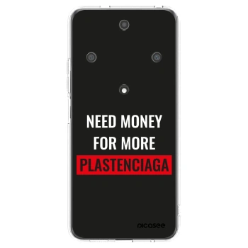 Picasee silikonski prozorni ovitek za Honor Magic5 Lite 5G - More PLASTENCIAGA