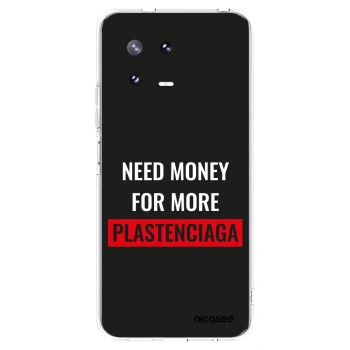 Picasee silikonski prozorni ovitek za Xiaomi 13 Pro - More PLASTENCIAGA