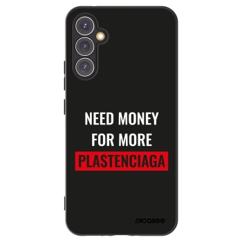 Picasee silikonski črni ovitek za Samsung Galaxy A34 5G A346B - More PLASTENCIAGA