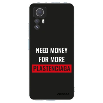 Picasee silikonski prozorni ovitek za Xiaomi Redmi Note 12S - More PLASTENCIAGA