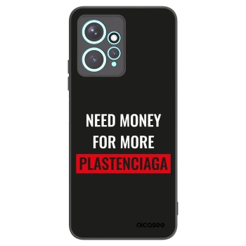 Picasee silikonski črni ovitek za Xiaomi Redmi Note 12 4G - More PLASTENCIAGA