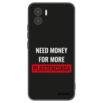 Picasee silikonski črni ovitek za Xiaomi Redmi A2 - More PLASTENCIAGA