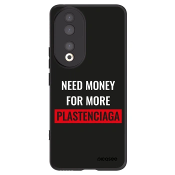 Picasee silikonski črni ovitek za Honor 90 5G - More PLASTENCIAGA