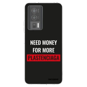 Picasee silikonski prozorni ovitek za Xiaomi Poco F5 Pro 5G - More PLASTENCIAGA