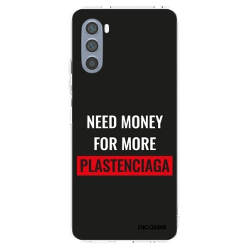 Picasee silikonski prozorni ovitek za Motorola Moto G62 - More PLASTENCIAGA