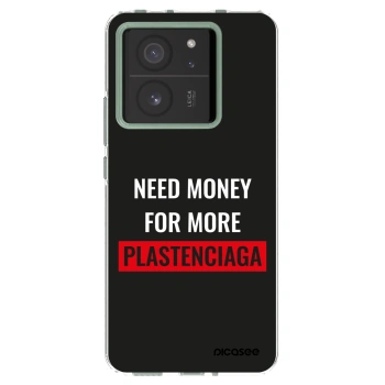Picasee silikonski prozorni ovitek za Xiaomi 13T Pro - More PLASTENCIAGA