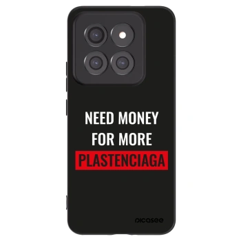 Picasee silikonski črni ovitek za Xiaomi 14 Pro - More PLASTENCIAGA