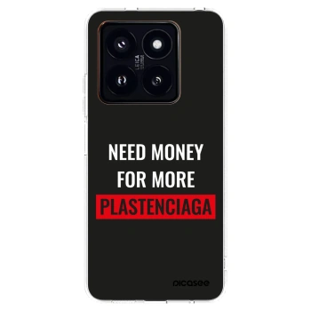 Picasee silikonski prozorni ovitek za Xiaomi 14 Pro - More PLASTENCIAGA