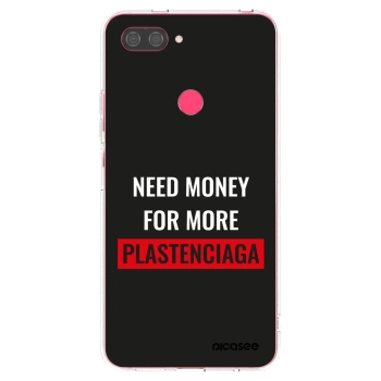 Picasee silikonski prozorni ovitek za Xiaomi Mi 8 Lite - More PLASTENCIAGA