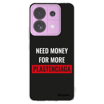 Picasee silikonski prozorni ovitek za Xiaomi Redmi Note 13 Pro 5G - More PLASTENCIAGA