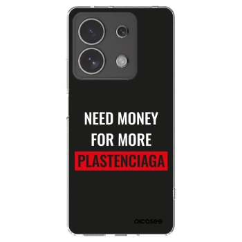 Picasee silikonski prozorni ovitek za Xiaomi Redmi Note 13 4G - More PLASTENCIAGA