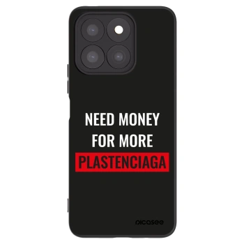 Picasee silikonski črni ovitek za Honor X8b - More PLASTENCIAGA