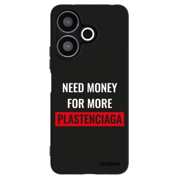 Picasee silikonski črni ovitek za Xiaomi Redmi 13 4G - More PLASTENCIAGA