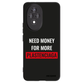 Picasee silikonski črni ovitek za Honor 200 5G - More PLASTENCIAGA