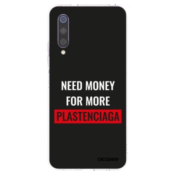 Picasee silikonski prozorni ovitek za Xiaomi Mi 9 - More PLASTENCIAGA