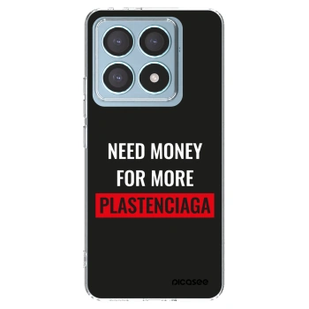 Picasee silikonski prozorni ovitek za Xiaomi 14T Pro - More PLASTENCIAGA