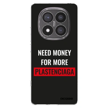 Picasee silikonski prozorni ovitek za Xiaomi Redmi Note 14 Pro+ 5G - More PLASTENCIAGA