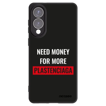 Picasee silikonski črni ovitek za Samsung Galaxy S25 Edge 5G - More PLASTENCIAGA