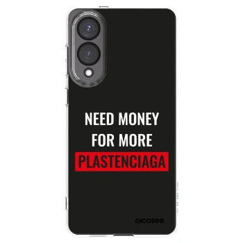 Picasee silikonski prozorni ovitek za Samsung Galaxy S25 Edge 5G - More PLASTENCIAGA