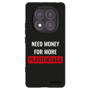 Picasee silikonski črni ovitek za Xiaomi Redmi Note 14 Pro 4G - More PLASTENCIAGA