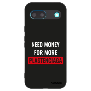 Picasee silikonski črni ovitek za Google Pixel 8 - More PLASTENCIAGA