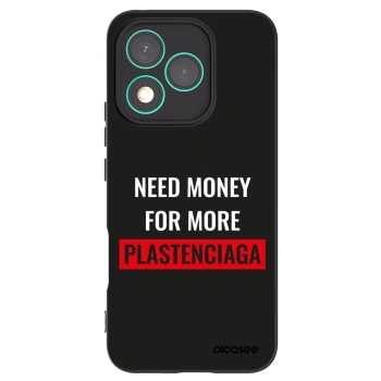 Picasee silikonski črni ovitek za Honor 400 Lite 5G - More PLASTENCIAGA
