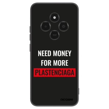 Picasee silikonski črni ovitek za Xiaomi Poco C75 - More PLASTENCIAGA