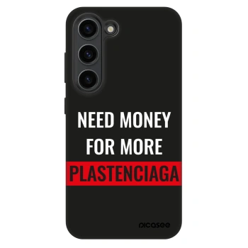 Picasee Fashion Case za Samsung Galaxy S23+ 5G - More PLASTENCIAGA