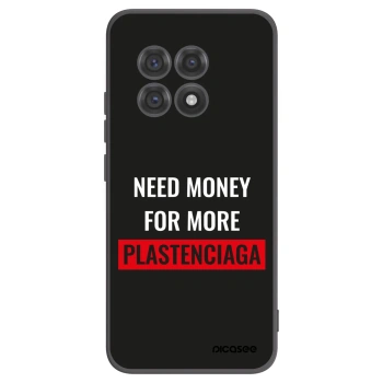 Picasee silikonski črni ovitek za OnePlus 13R 5G - More PLASTENCIAGA