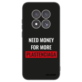 Picasee silikonski črni ovitek za Xiaomi Redmi Note 15 Pro 4G - More PLASTENCIAGA