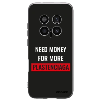 Picasee silikonski črni ovitek za Honor Magic8 Pro 5G - More PLASTENCIAGA