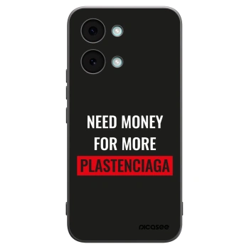 Picasee silikonski črni ovitek za Xiaomi Poco X8 Pro Max - More PLASTENCIAGA