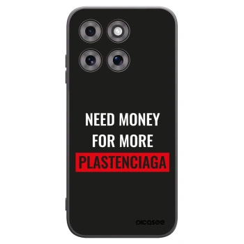 Picasee silikonski črni ovitek za Motorola Moto G77 - More PLASTENCIAGA