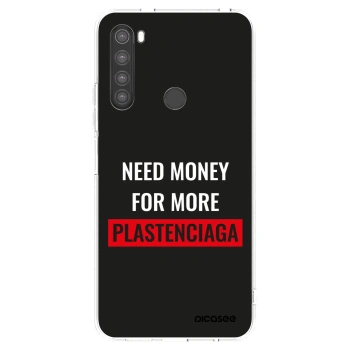 Picasee silikonski prozorni ovitek za Xiaomi Redmi Note 8 - More PLASTENCIAGA