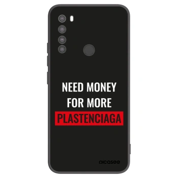 Picasee silikonski črni ovitek za Xiaomi Redmi Note 8 - More PLASTENCIAGA