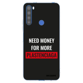 Picasee silikonski prozorni ovitek za Xiaomi Redmi Note 8T - More PLASTENCIAGA