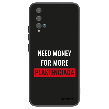 Picasee silikonski črni ovitek za Huawei Nova 5T - More PLASTENCIAGA