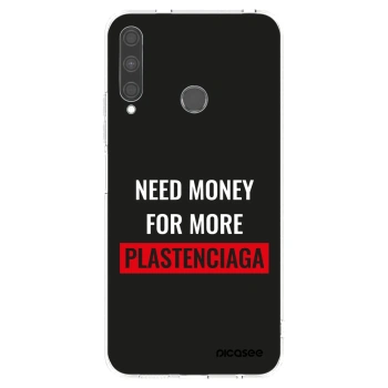 Picasee silikonski prozorni ovitek za Huawei P40 Lite E - More PLASTENCIAGA