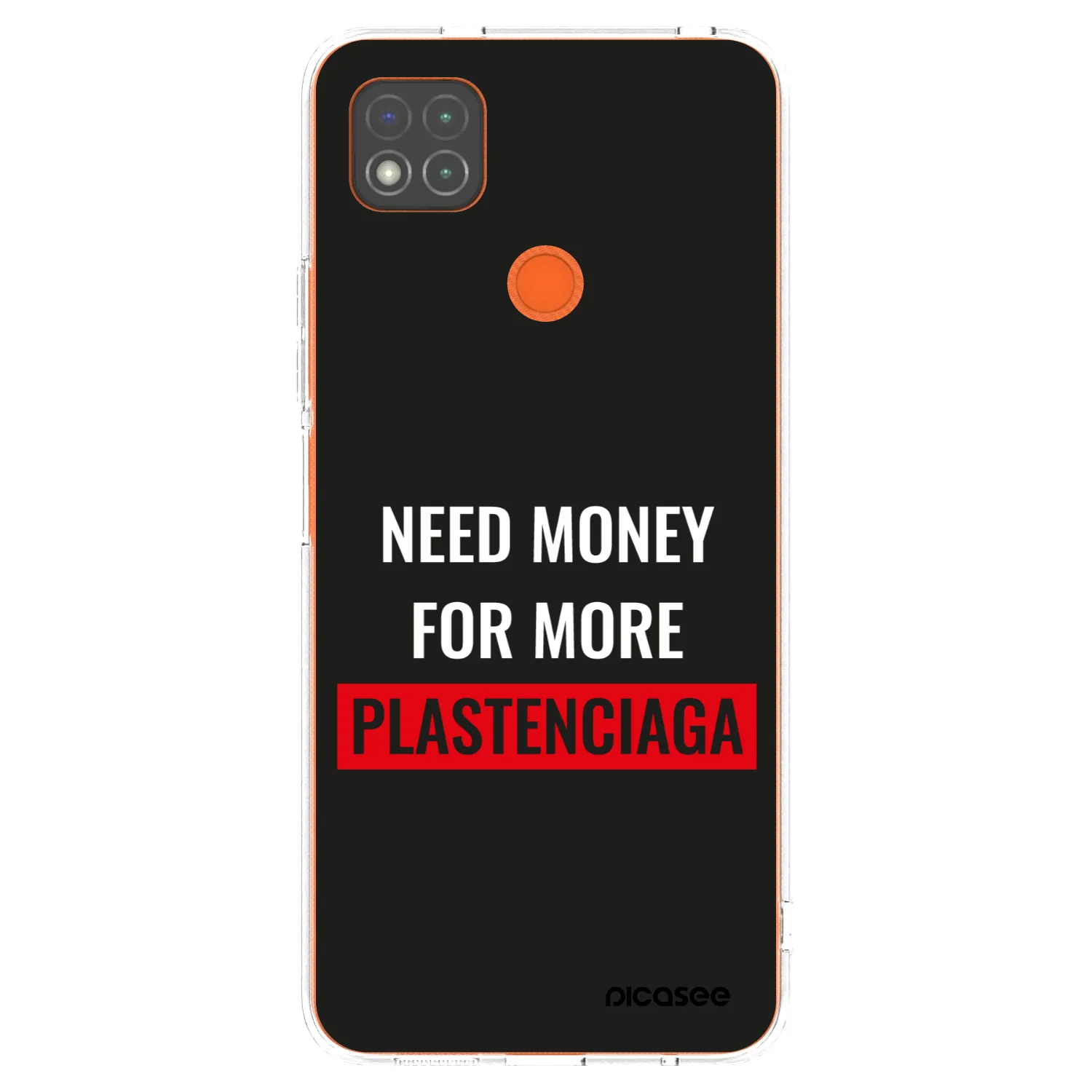 Picasee silikonski prozorni ovitek za Xiaomi Redmi 9C - More PLASTENCIAGA