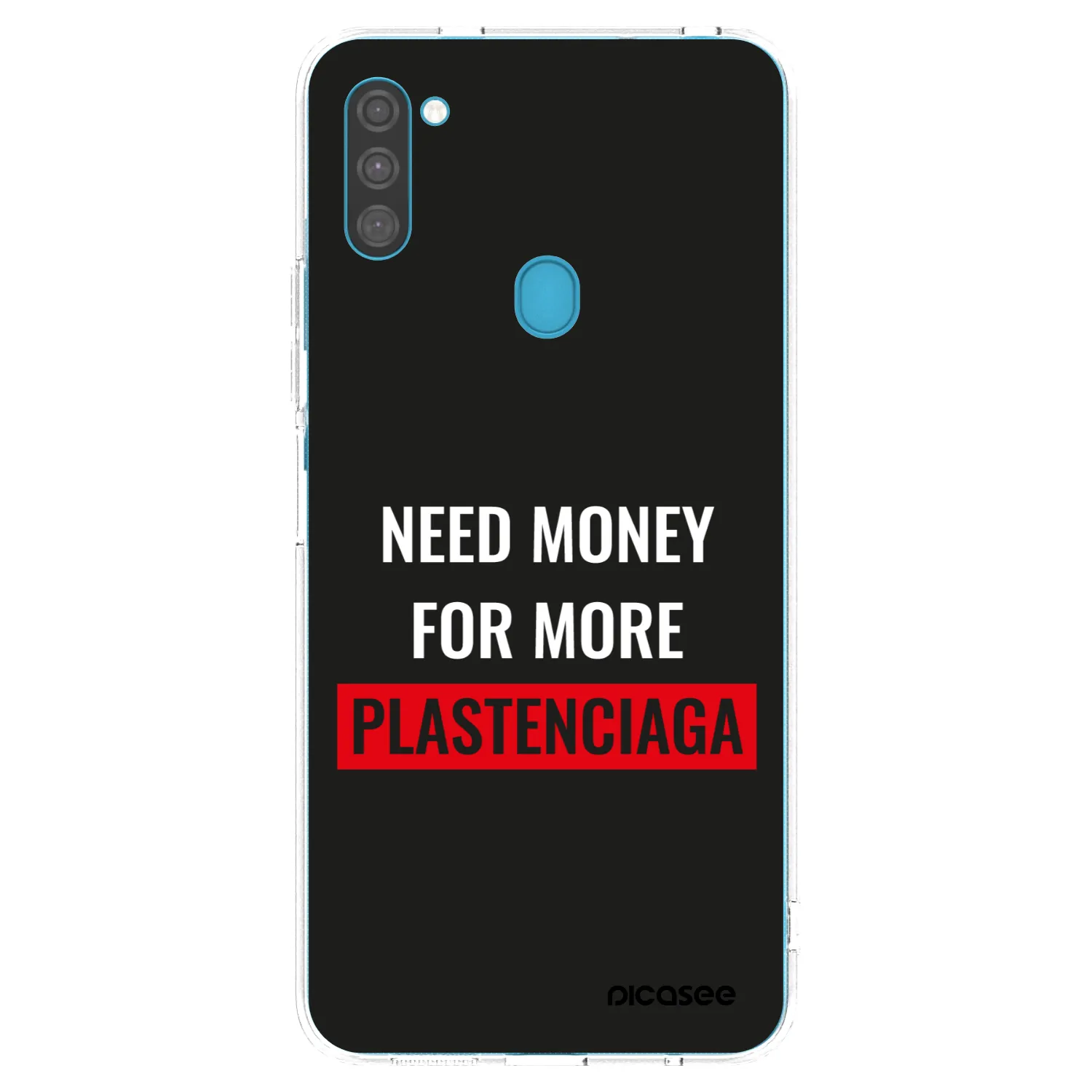 Picasee silikonski prozorni ovitek za Samsung Galaxy M11 - More PLASTENCIAGA