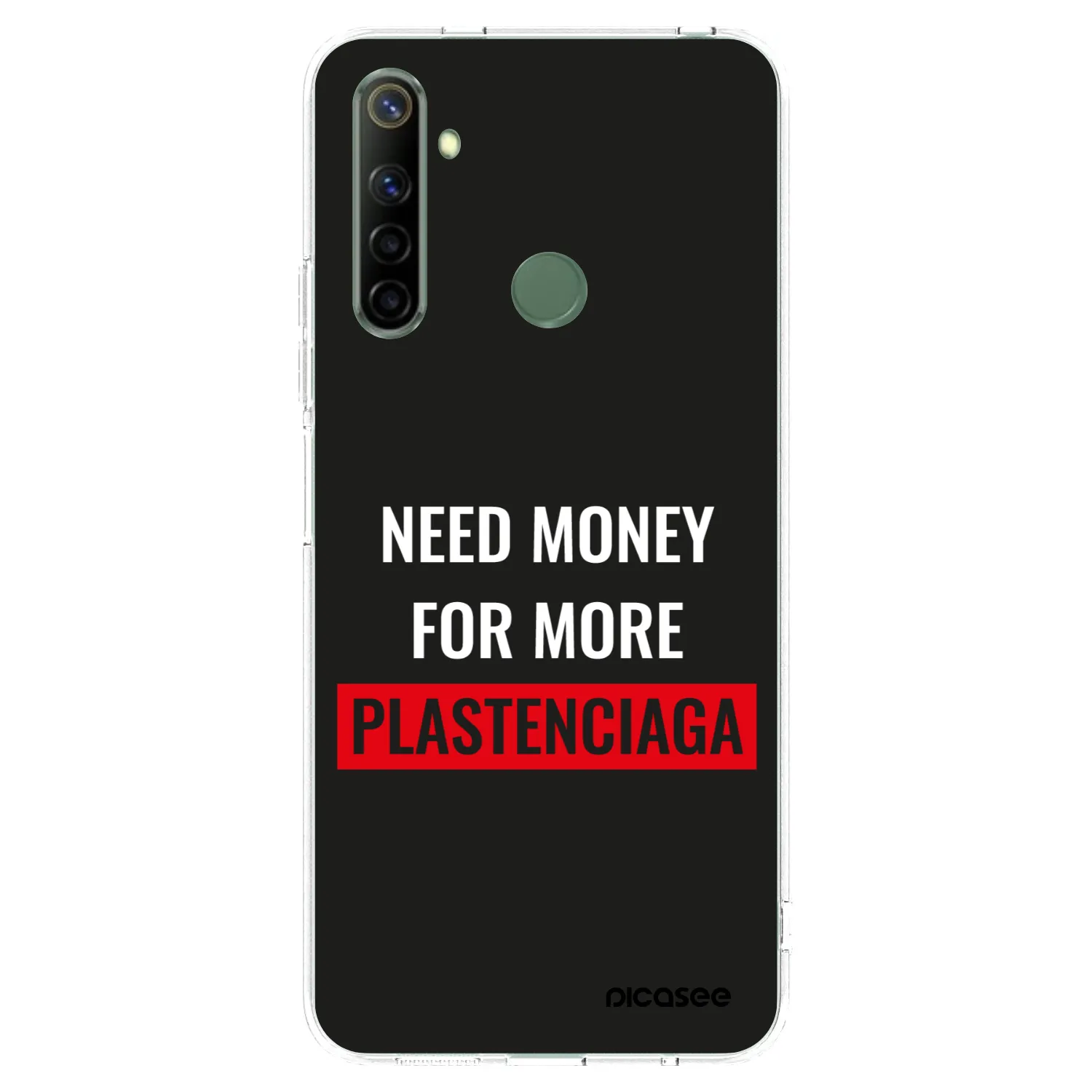 Picasee silikonski prozorni ovitek za Realme 6i - More PLASTENCIAGA