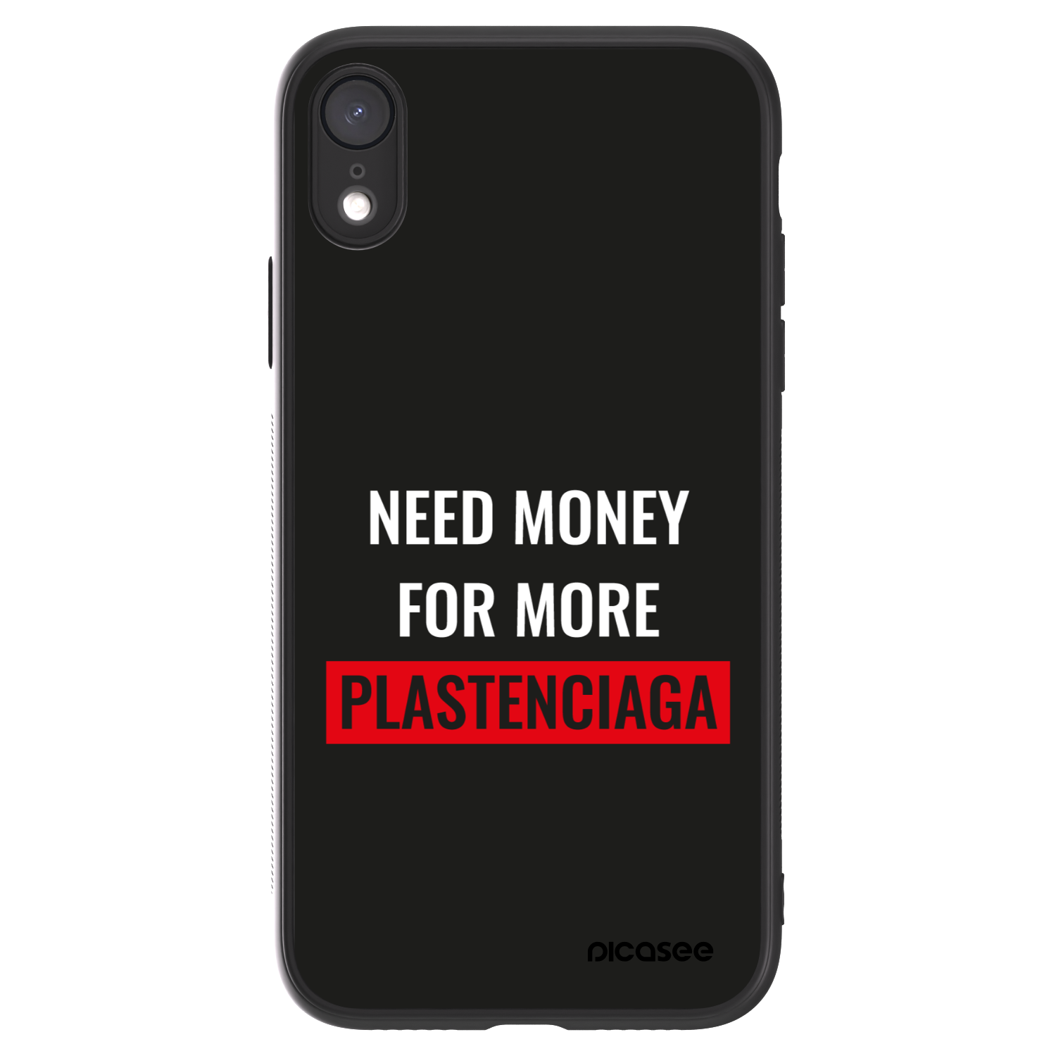 Picasee ULTIMATE CASE za Apple iPhone XR - More PLASTENCIAGA