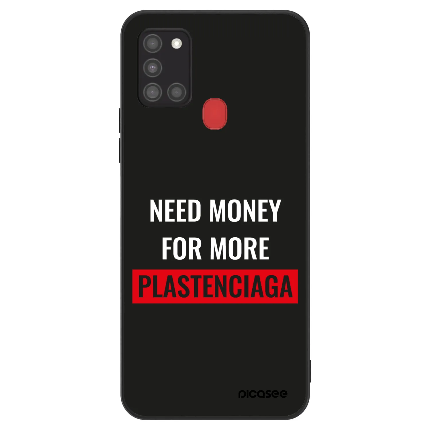 Picasee ULTIMATE CASE za Samsung Galaxy A21s - More PLASTENCIAGA