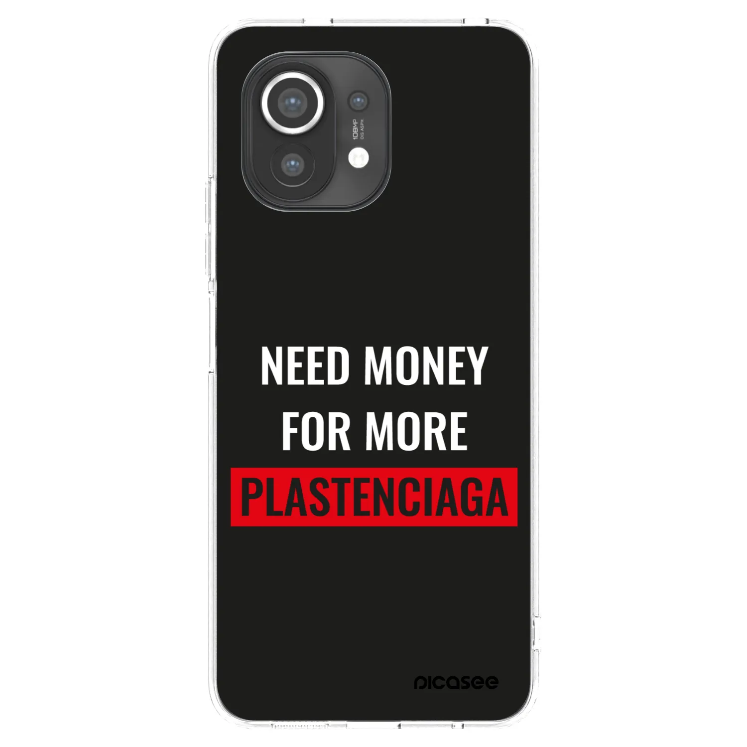 Picasee silikonski prozorni ovitek za Xiaomi Mi 11 - More PLASTENCIAGA